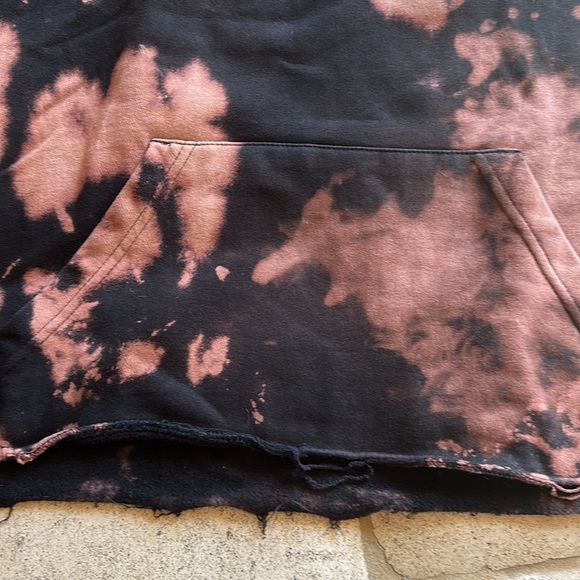 MLB New York Yankees 🔥 Baseball Bleached Tie Die Sweatshirt With Logo Sz M - Picture 7 of 8